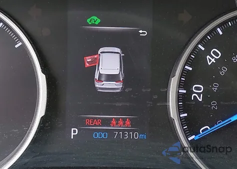 2019 Toyota Rav4 Hybrid Le z USA, uszkodzony, nr VIN JTMLWRFV1KD007053